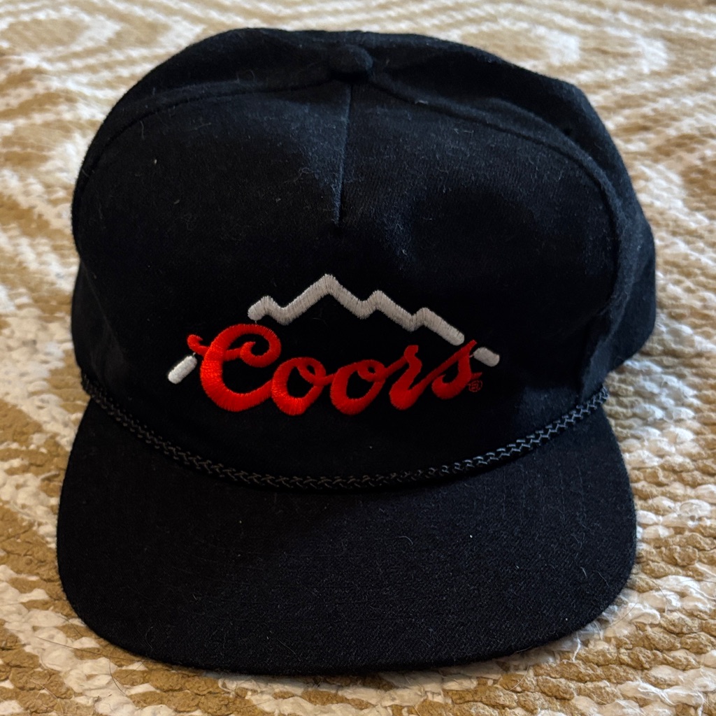 Vintage Coors Roper Snapback Hat